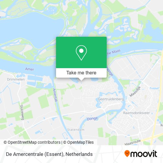 De Amercentrale (Essent) map