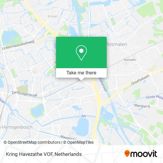 Kring Havezathe VOF map