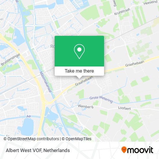 Albert West VOF map