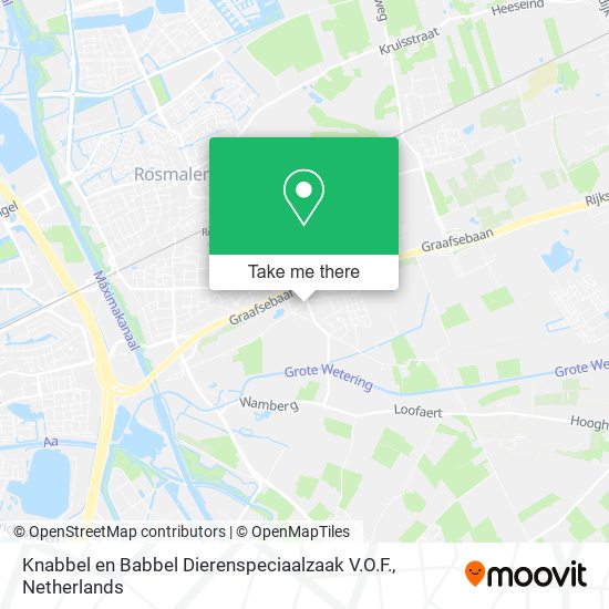 Knabbel en Babbel Dierenspeciaalzaak V.O.F. map