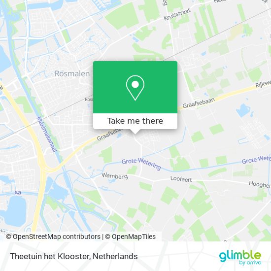 Theetuin het Klooster map