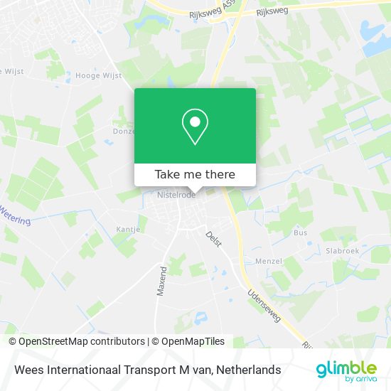 Wees Internationaal Transport M van Karte