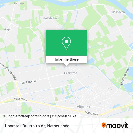 Haarstek Buurthuis de map