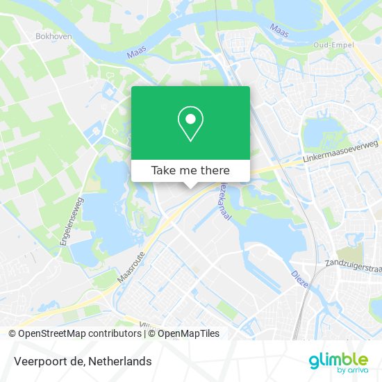 Veerpoort de Karte