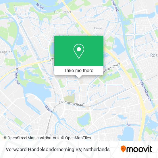 Verwaard Handelsonderneming BV map