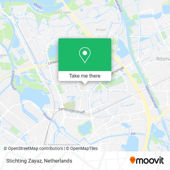 Stichting Zayaz map