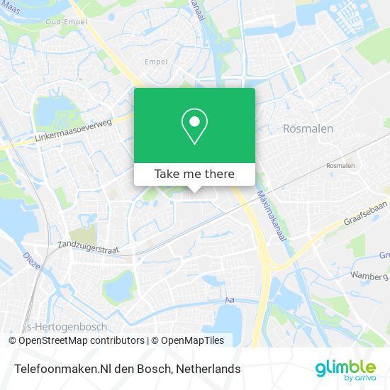 Telefoonmaken.Nl den Bosch Karte