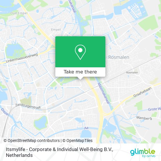 Itsmylife - Corporate & Individual Well-Being B.V. map