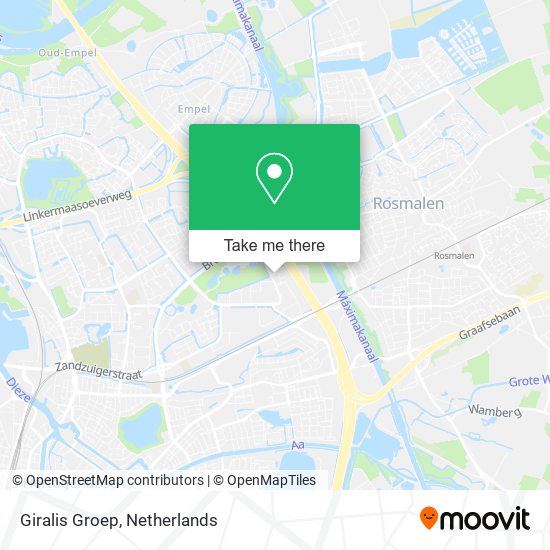 Giralis Groep map