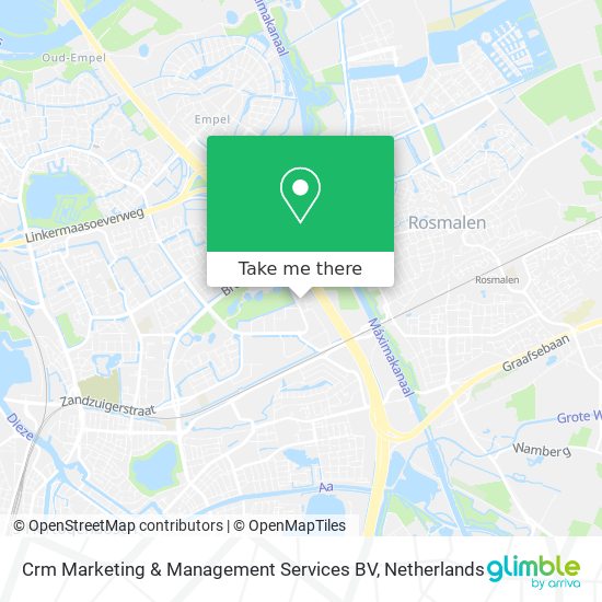 Crm Marketing & Management Services BV map