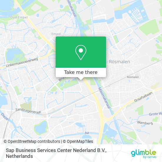 Sap Business Services Center Nederland B.V. map