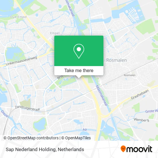 Sap Nederland Holding map
