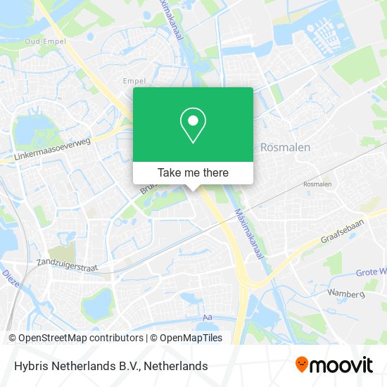 Hybris Netherlands B.V. map