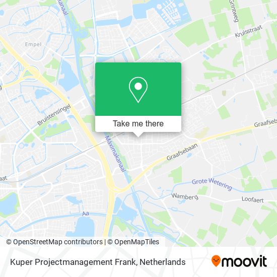 Kuper Projectmanagement Frank map