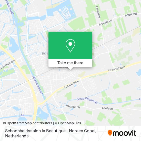 Schoonheidssalon la Beautique - Noreen Copal map