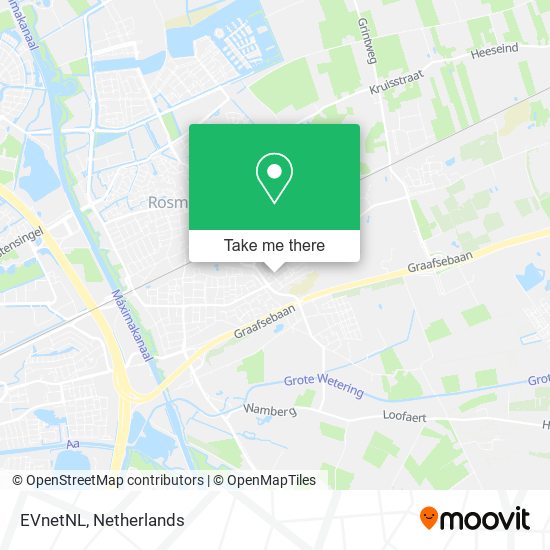 EVnetNL map