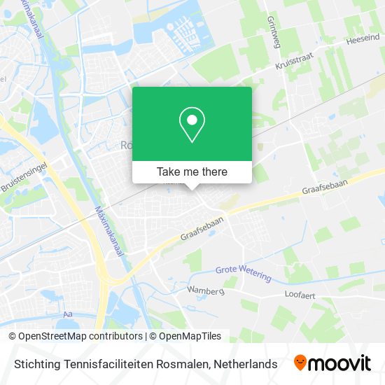 Stichting Tennisfaciliteiten Rosmalen map