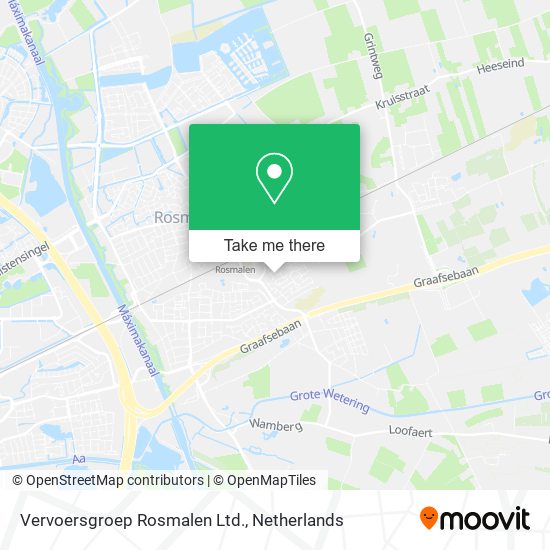 Vervoersgroep Rosmalen Ltd. map