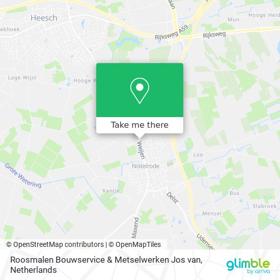 Roosmalen Bouwservice & Metselwerken Jos van map