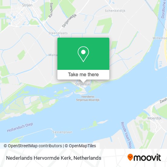 Nederlands Hervormde Kerk Karte