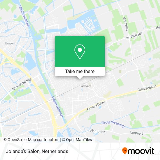 Jolanda's Salon map