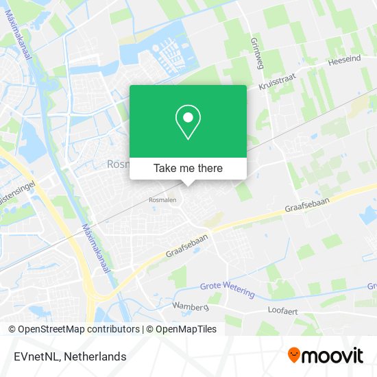 EVnetNL map