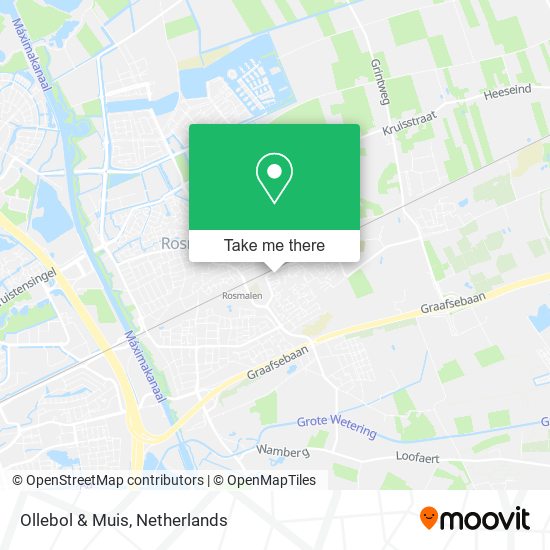 Ollebol & Muis map