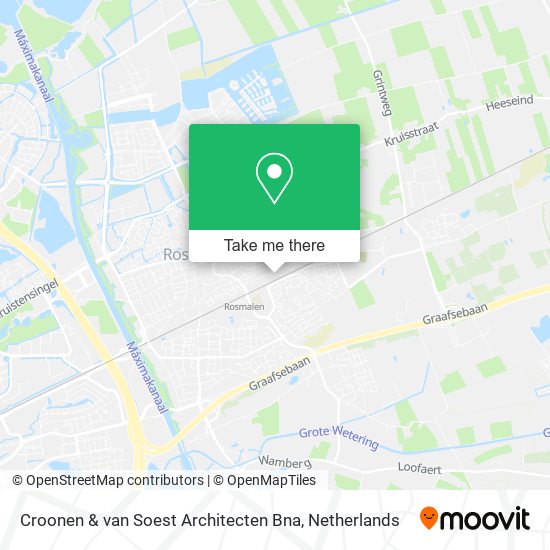 Croonen & van Soest Architecten Bna map
