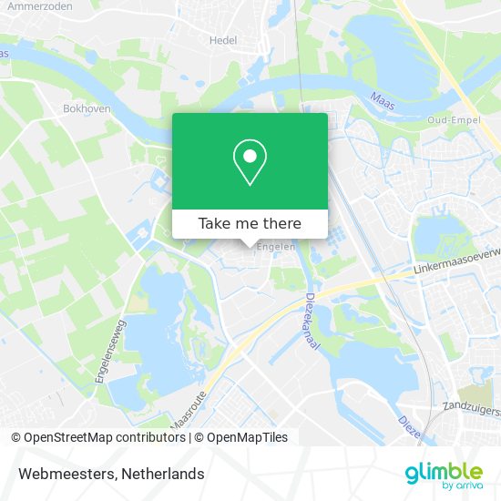 Webmeesters map