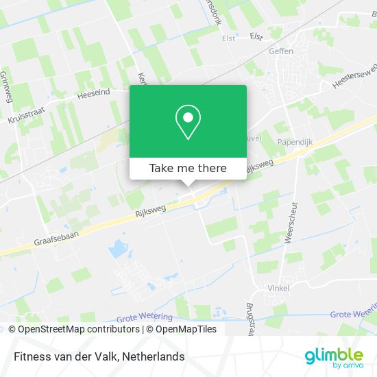 Fitness van der Valk map