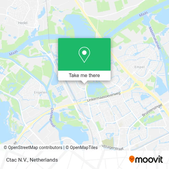 Ctac N.V. map