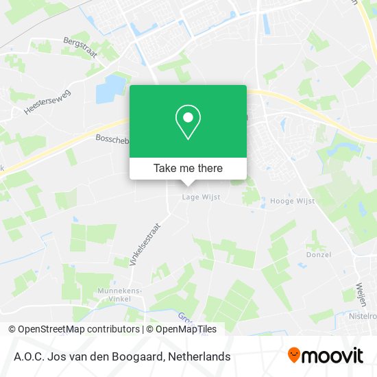 A.O.C. Jos van den Boogaard map