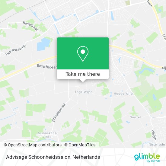 Advisage Schoonheidssalon map