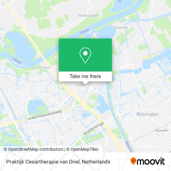 Praktijk Cesartherapie van Driel map