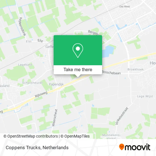 Coppens Trucks map