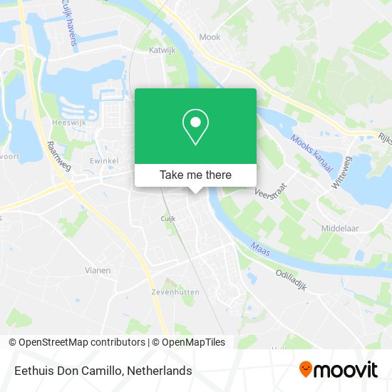 Eethuis Don Camillo map