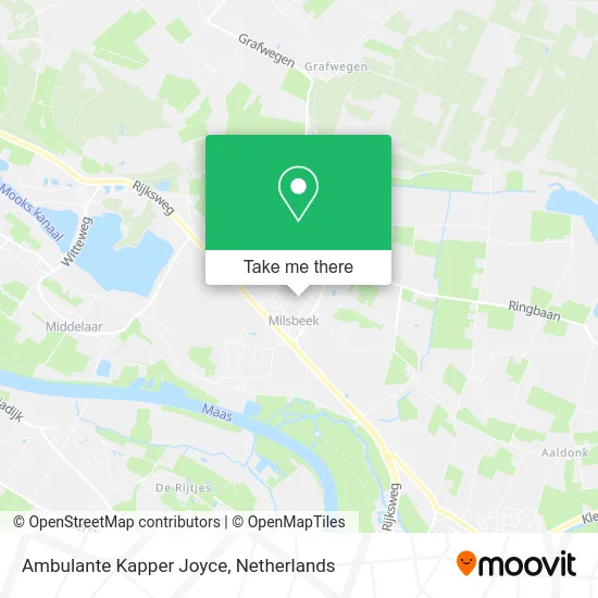 Ambulante Kapper Joyce map