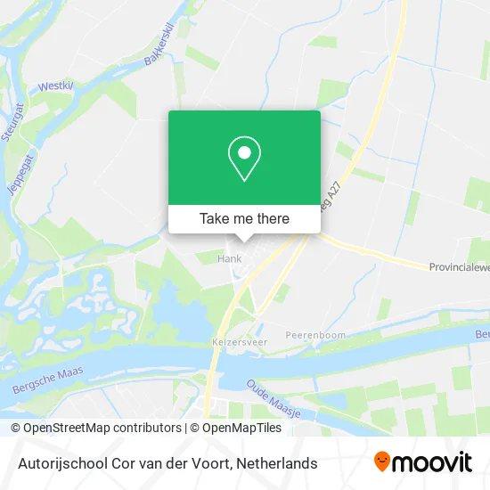 Autorijschool Cor van der Voort map