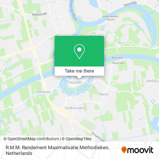 R.M.M. Rendement Maximalisatie Methodieken map