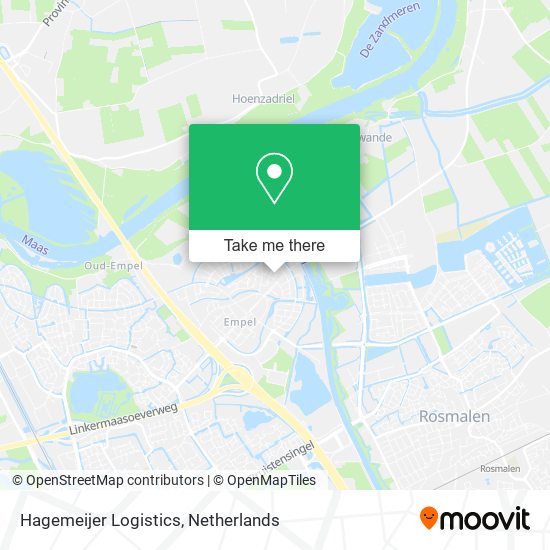 Hagemeijer Logistics map