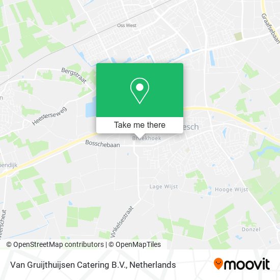 Van Gruijthuijsen Catering B.V. map