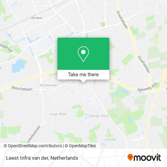 Leest Infra van der map