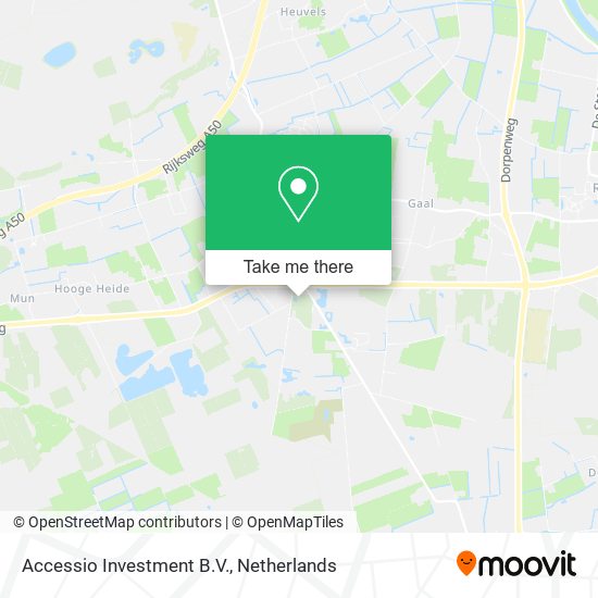 Accessio Investment B.V. map