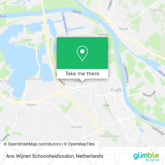 Ans Wijnen Schoonheidssalon map