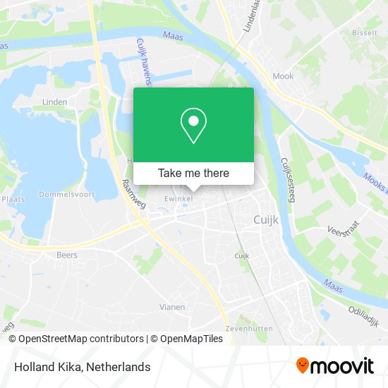 Holland Kika map