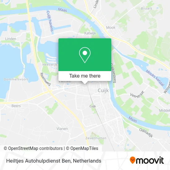 Heiltjes Autohulpdienst Ben map