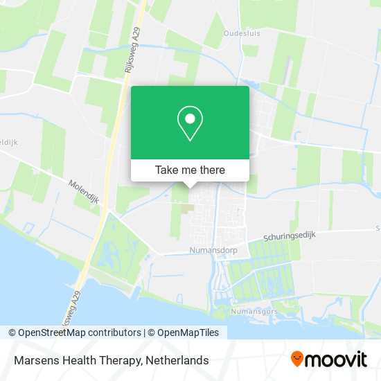 Marsens Health Therapy map
