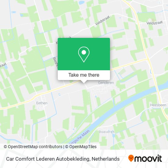 Car Comfort Lederen Autobekleding Karte