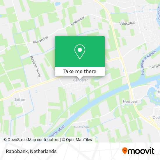 Rabobank map