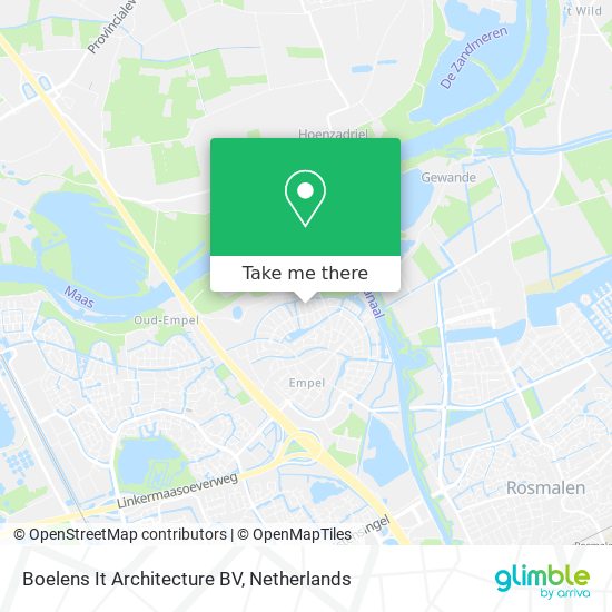 Boelens It Architecture BV map
